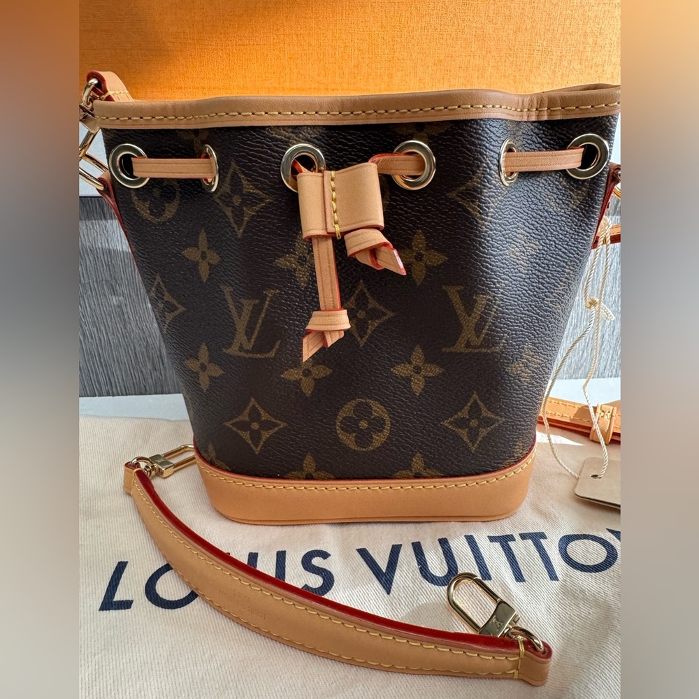 Louis Vuitton -Nano Noe- Brand New w purchase receipt.